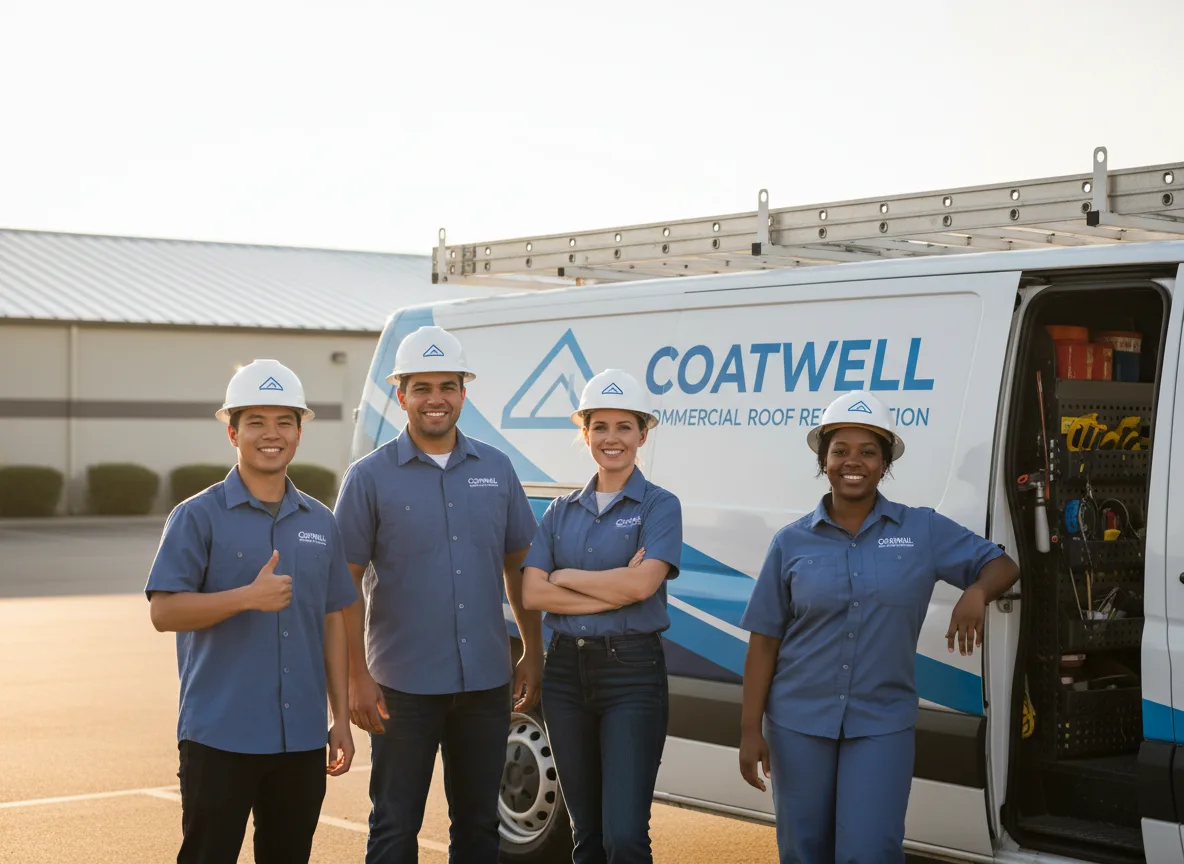 Commercial roof coating company in Solomon, AZ